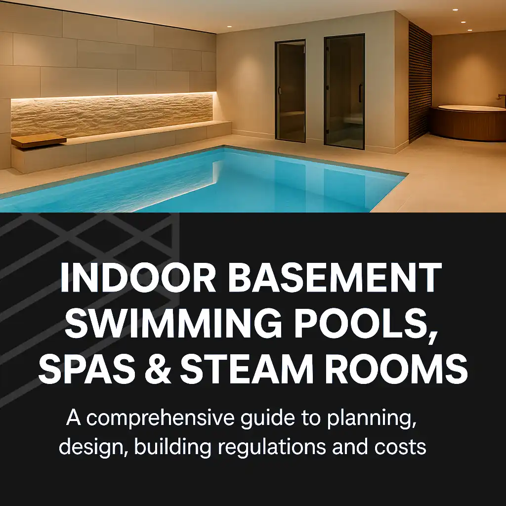 Indoor Basement Swimming Pools, Spas & Steam Rooms